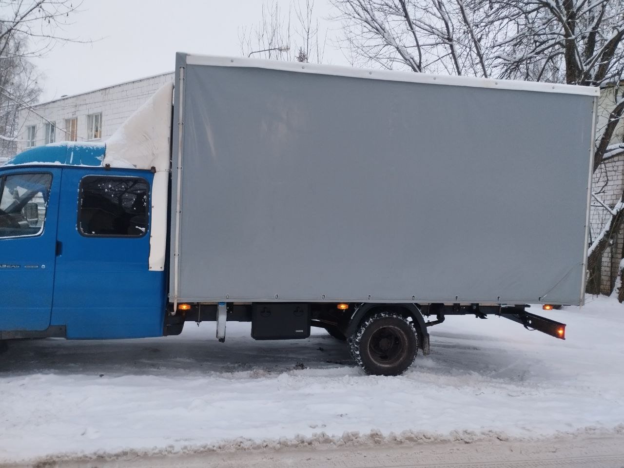 Перевозка грузов на газели фермер