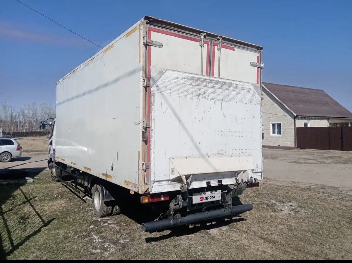 Грузоперевозки на Fuso Fighter с гидробортом