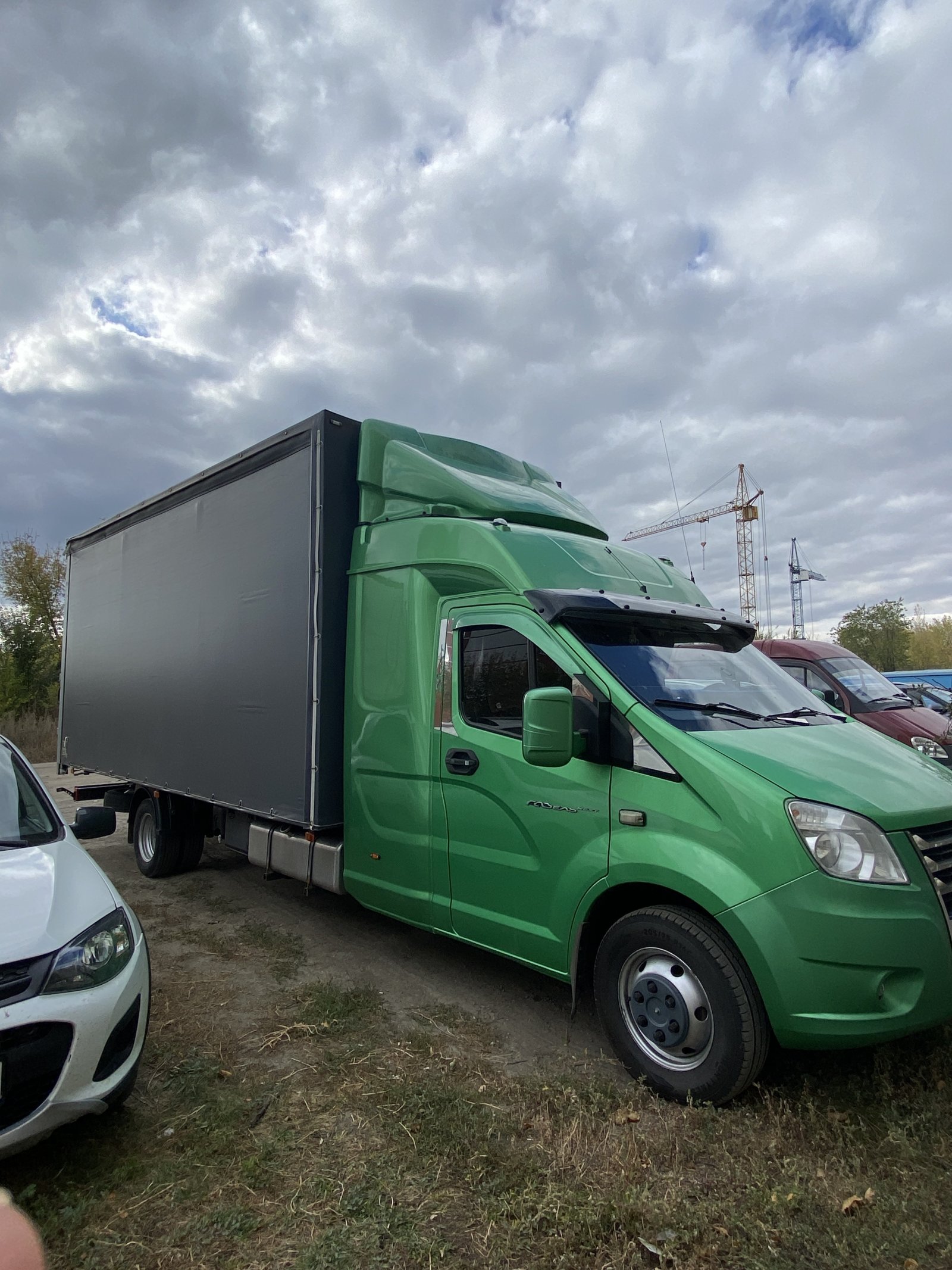 Перевозка грузов Боковая верхняя задняя