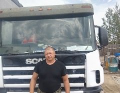 Перевозки на открытой площадке Скания