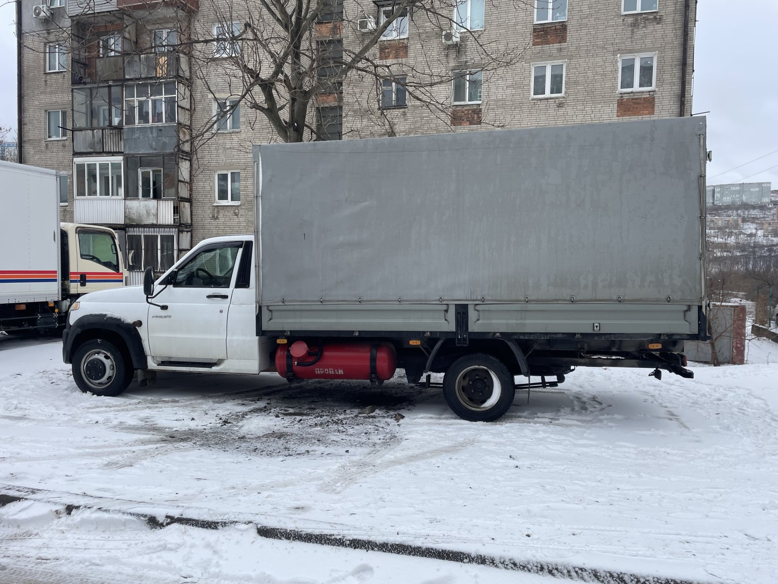 Услуги перевозки на грузовой машине