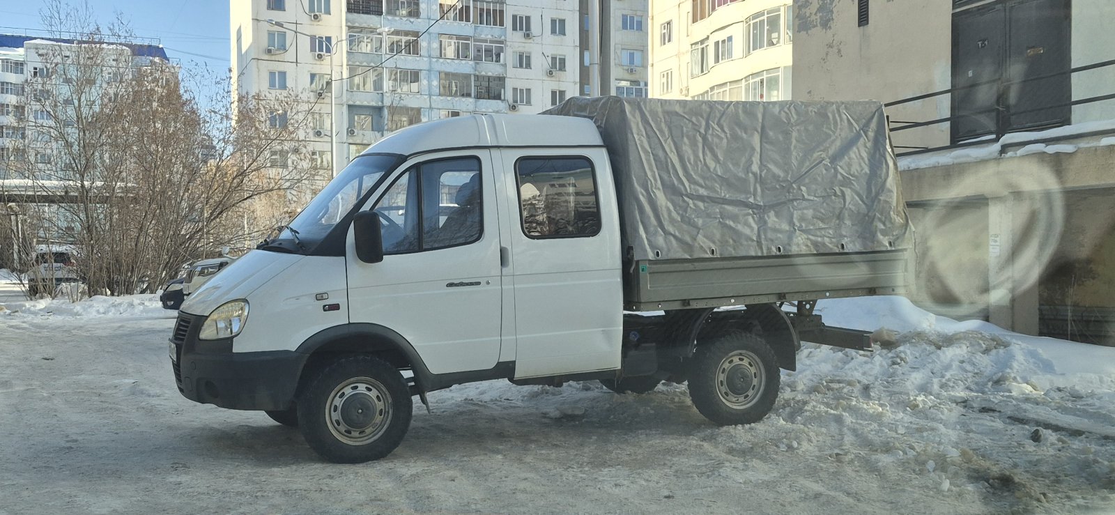 Грузоперевозки на Газели с пассажирскими местами