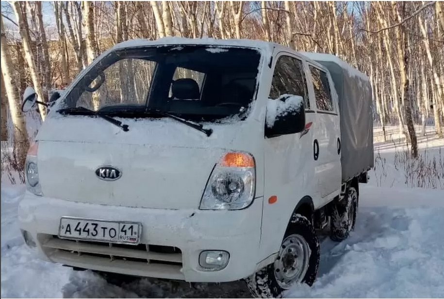 Пеервозки грузовиком Kia Bongo 3