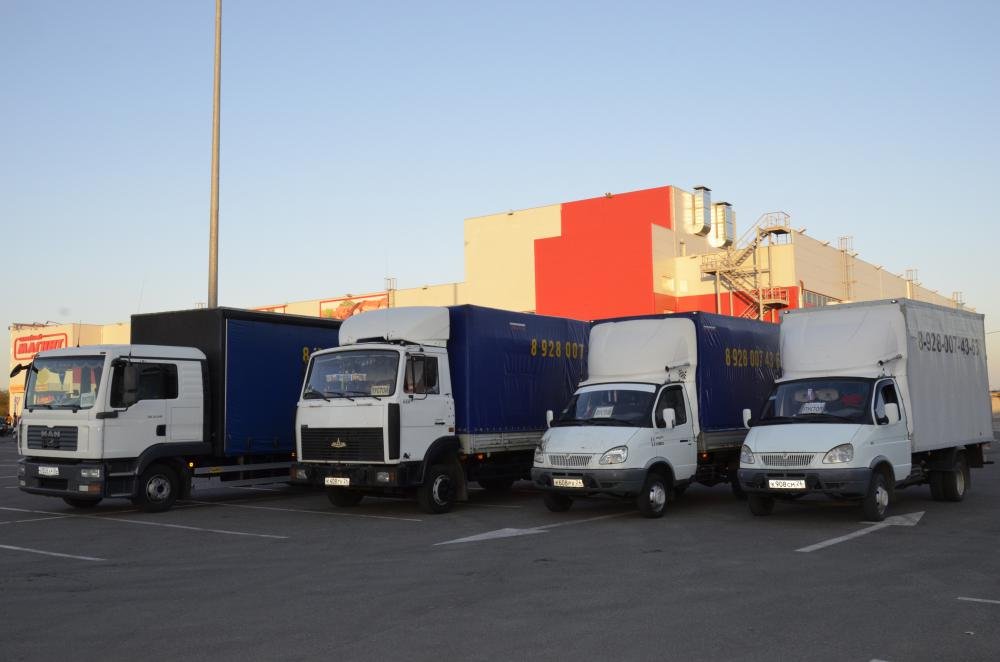 Грузоперевозки переезды МЕЖГОРОД Газель. МАЗ MAN