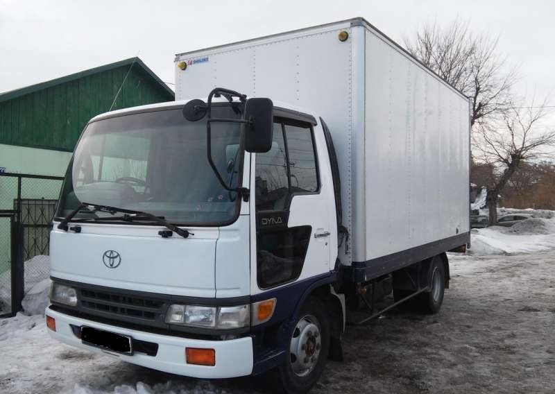 Изотермическме перевозки на Toyota Dyna 15 кубов