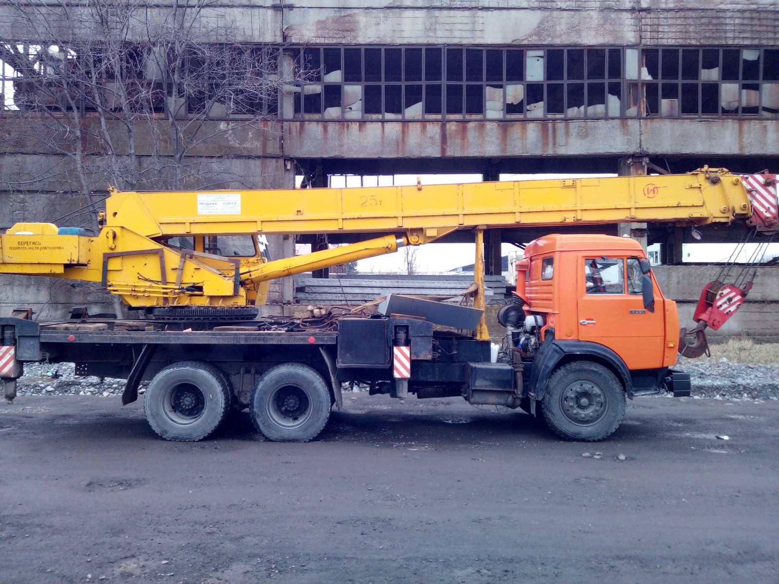 Услуги автокрана, аренда, заказ