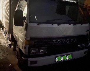 Грузовой транспортный фургон для перевозки