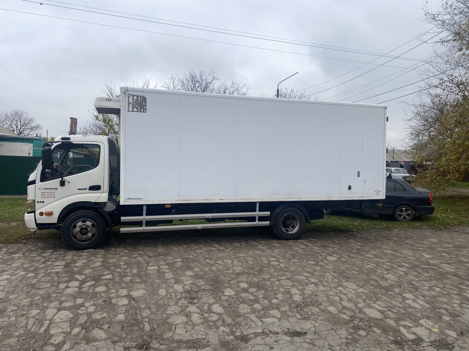 Перевозки рефрижератором Hino, 11 паллет, 22 куба