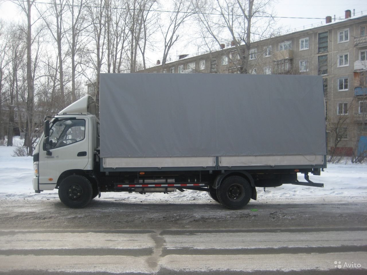 Грузоперевозки 5т. Верхняя, задняя погрузка