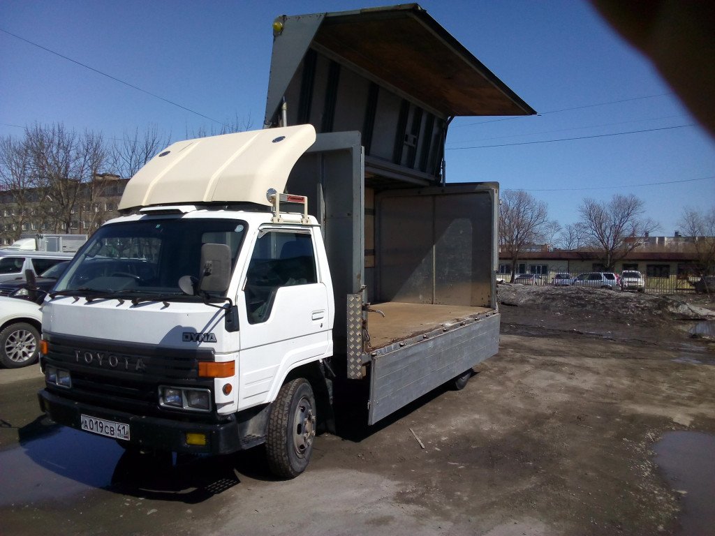 Фургоны от 9 до 19 куб. м. до 4, 5 т. Грузчики