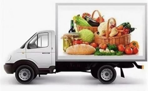 Перевозка фруктов, овощей, на специальных фургонах