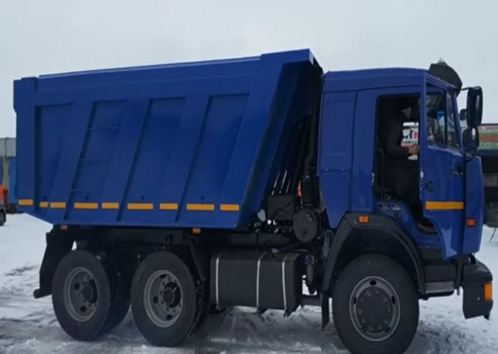 Камаз для перевозки груза в рулонах, переезды