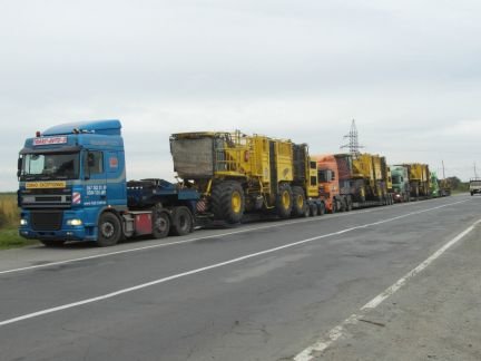 Перевозки негабарита по России