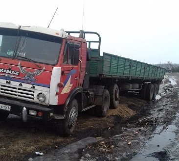 грузоперевозки от 5 до 25 тонн. Шаланда бортовой