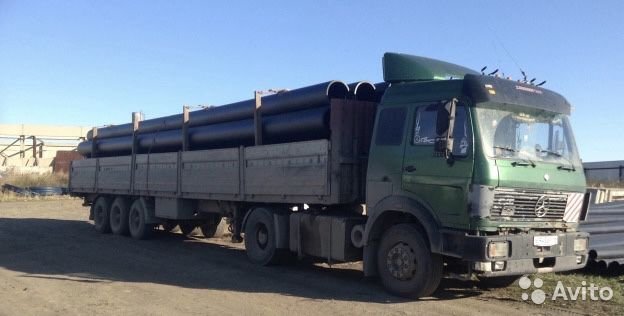 Перевозка металлических труб