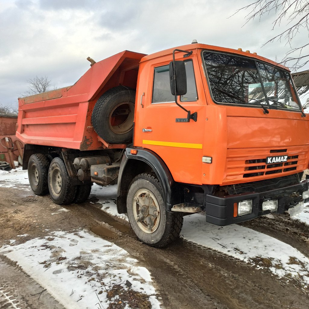 Доставка сыпучих грузов. Услуги самосвала
