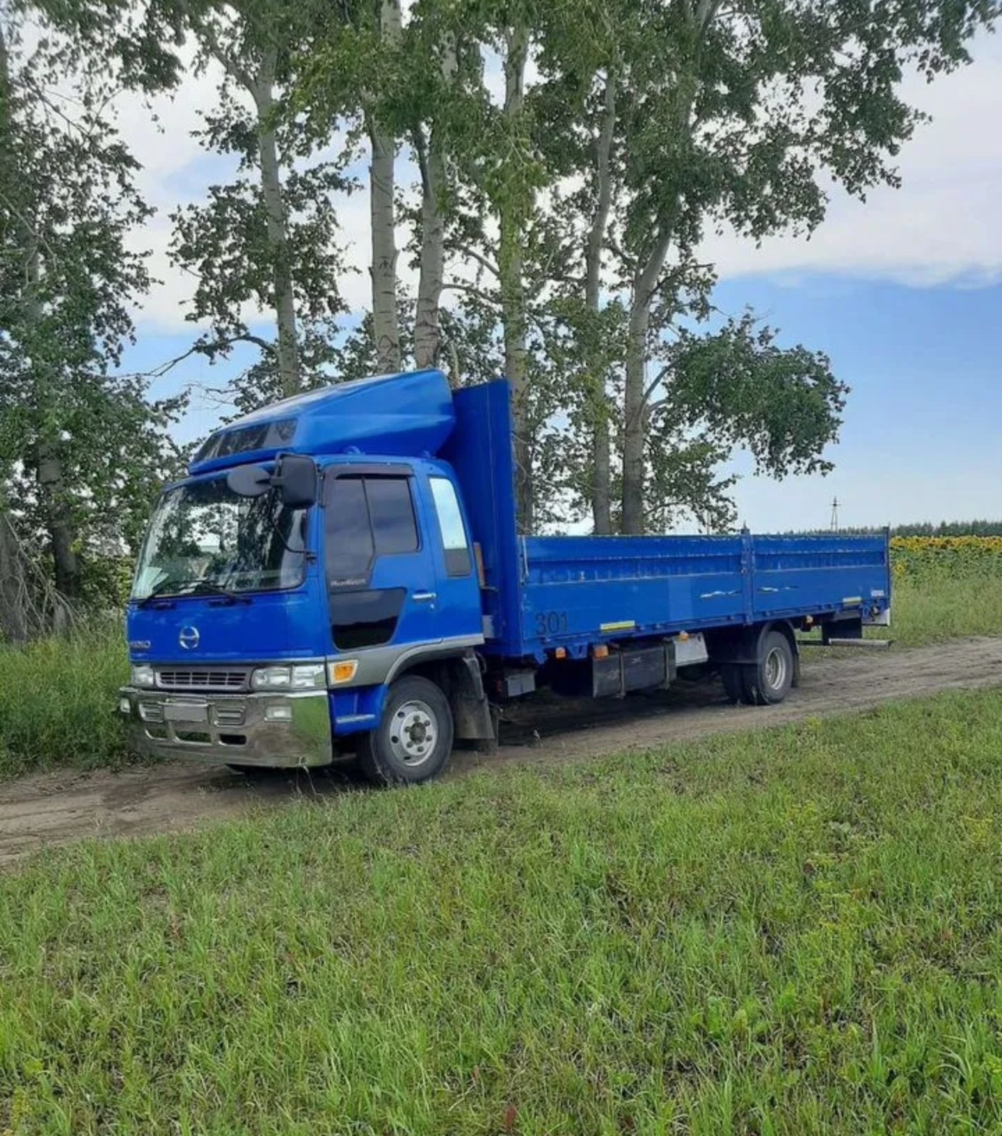 Грузоперевозки до 5т на открытой машине