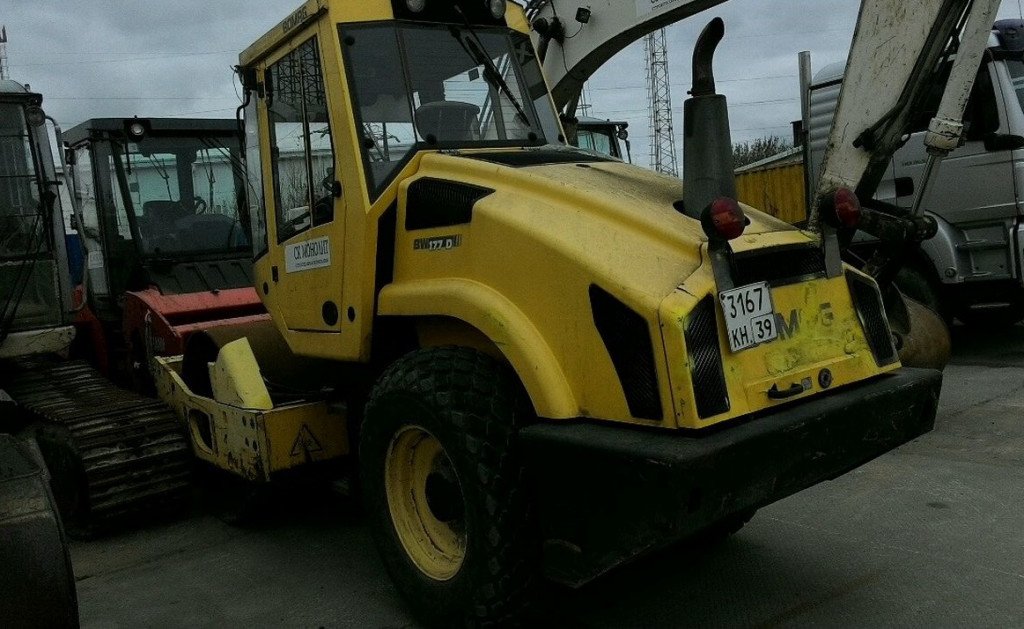 Сдам в аренду грунтовый каток Bomag