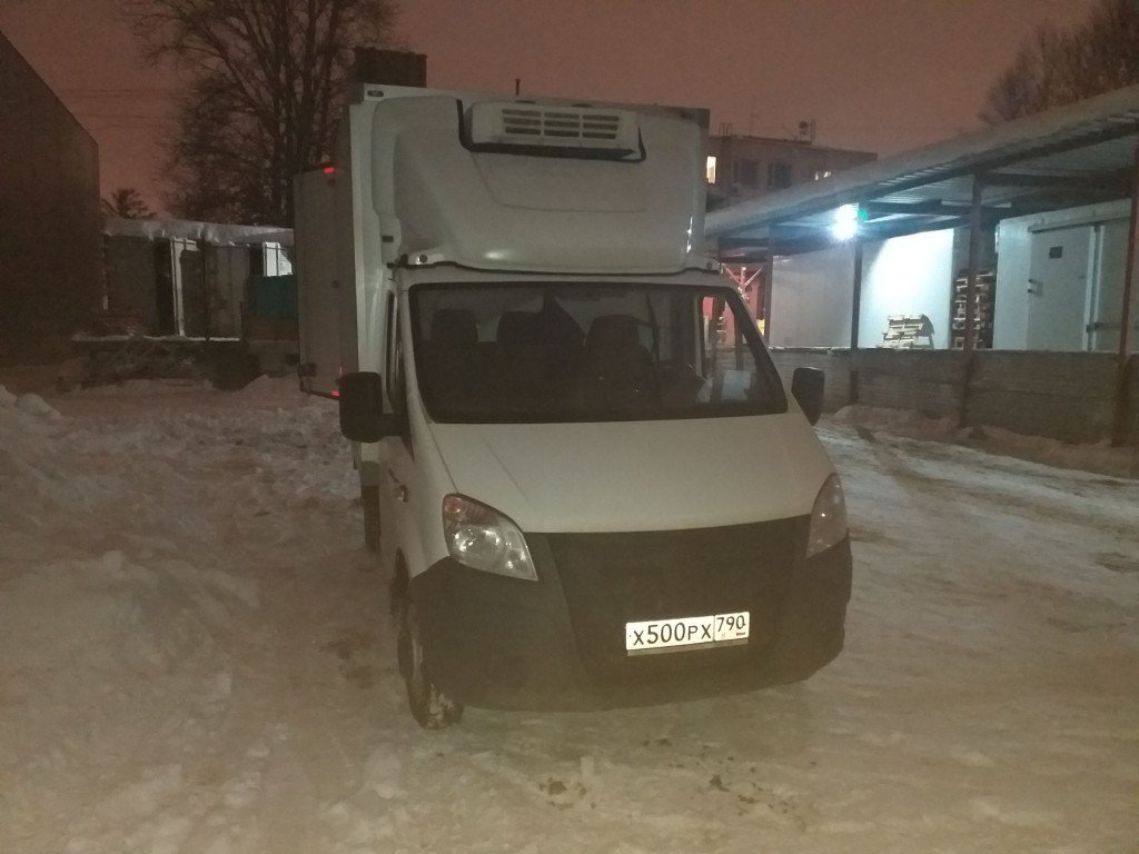 Перевозка грузов, задняя загрузка, рефрежиратор 3т