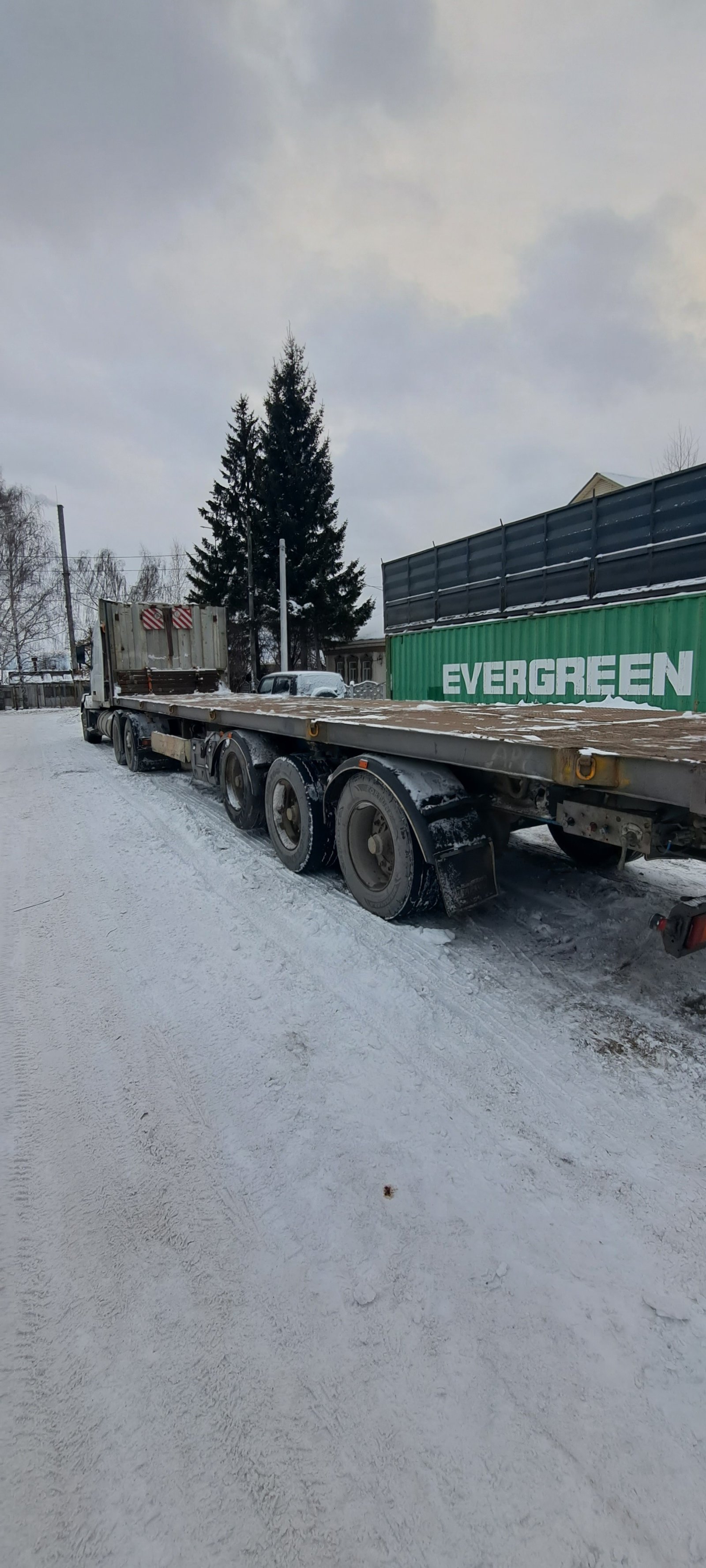 Перевозка на открытой площадке с кониками