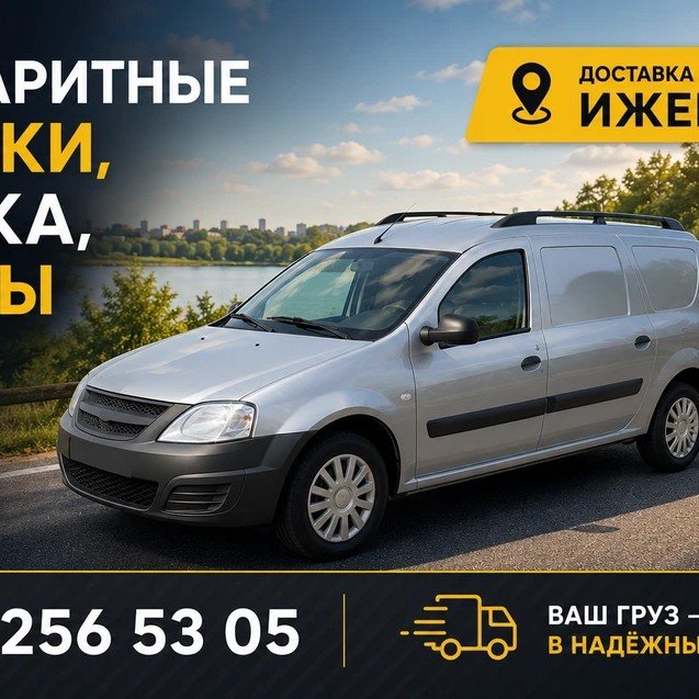 Малогабаритные перевозки по городу на Ларгус