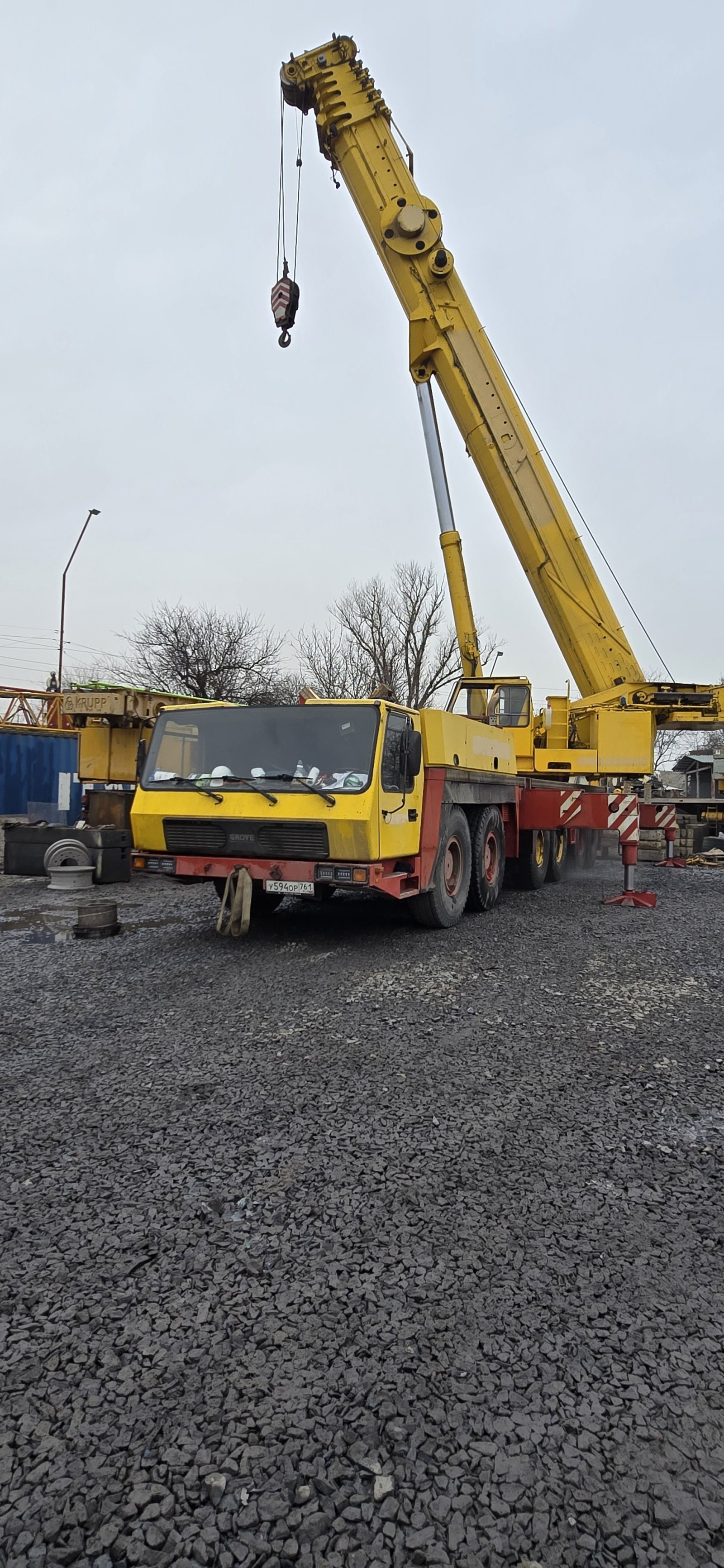 Аренда автокрана Grove GMK 6220L 220т