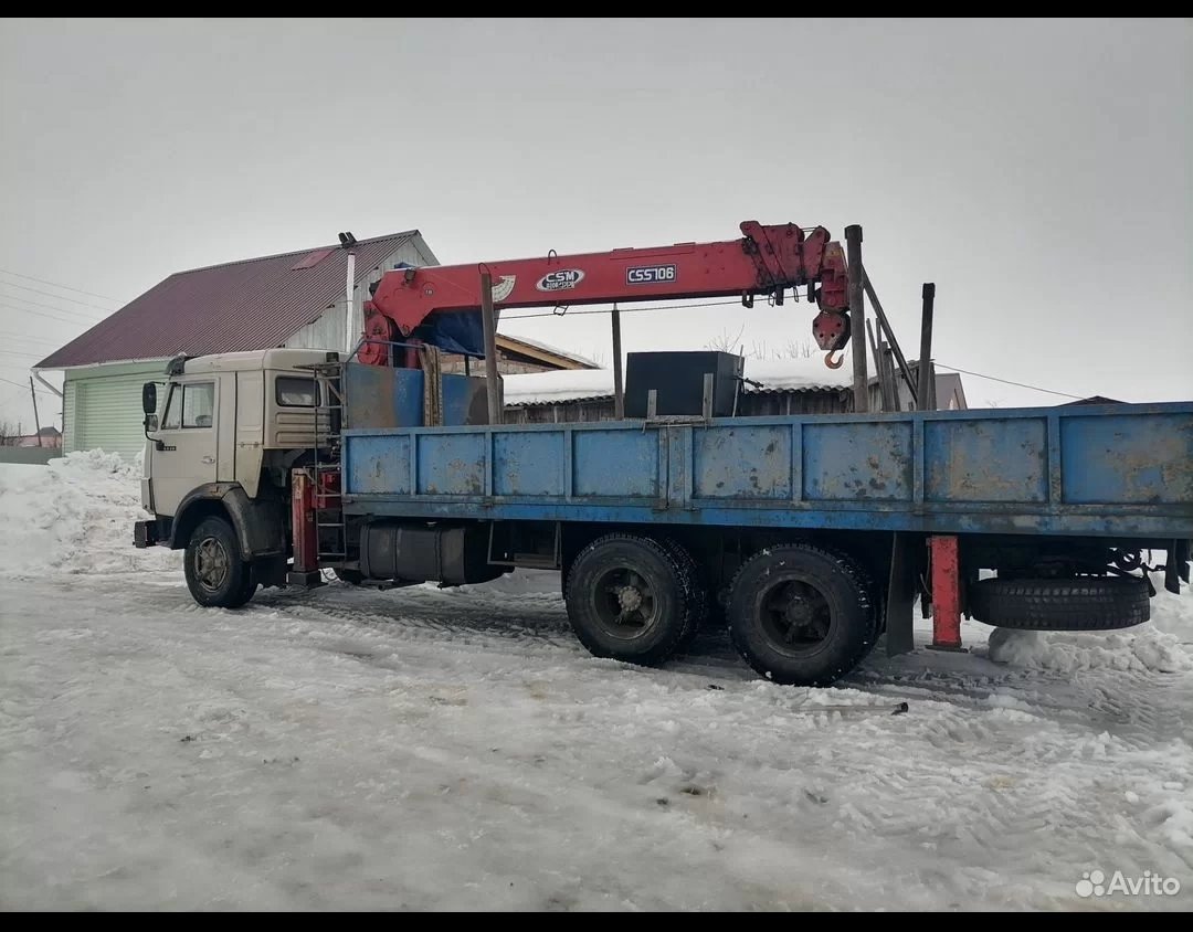 Услуги манипулятора Камаз 7т, авто 10т