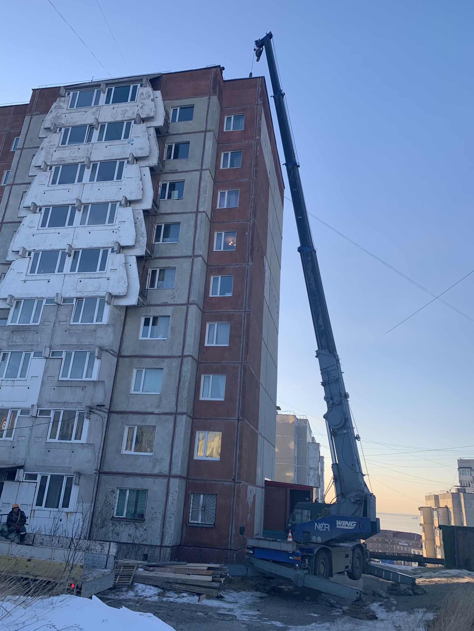 Услуги крана. Автокран в аренду