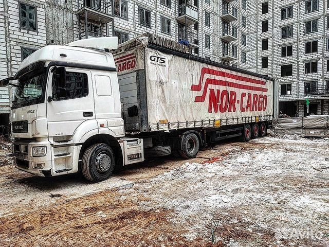 Грузоперевозки 20 тонн, тент, штора