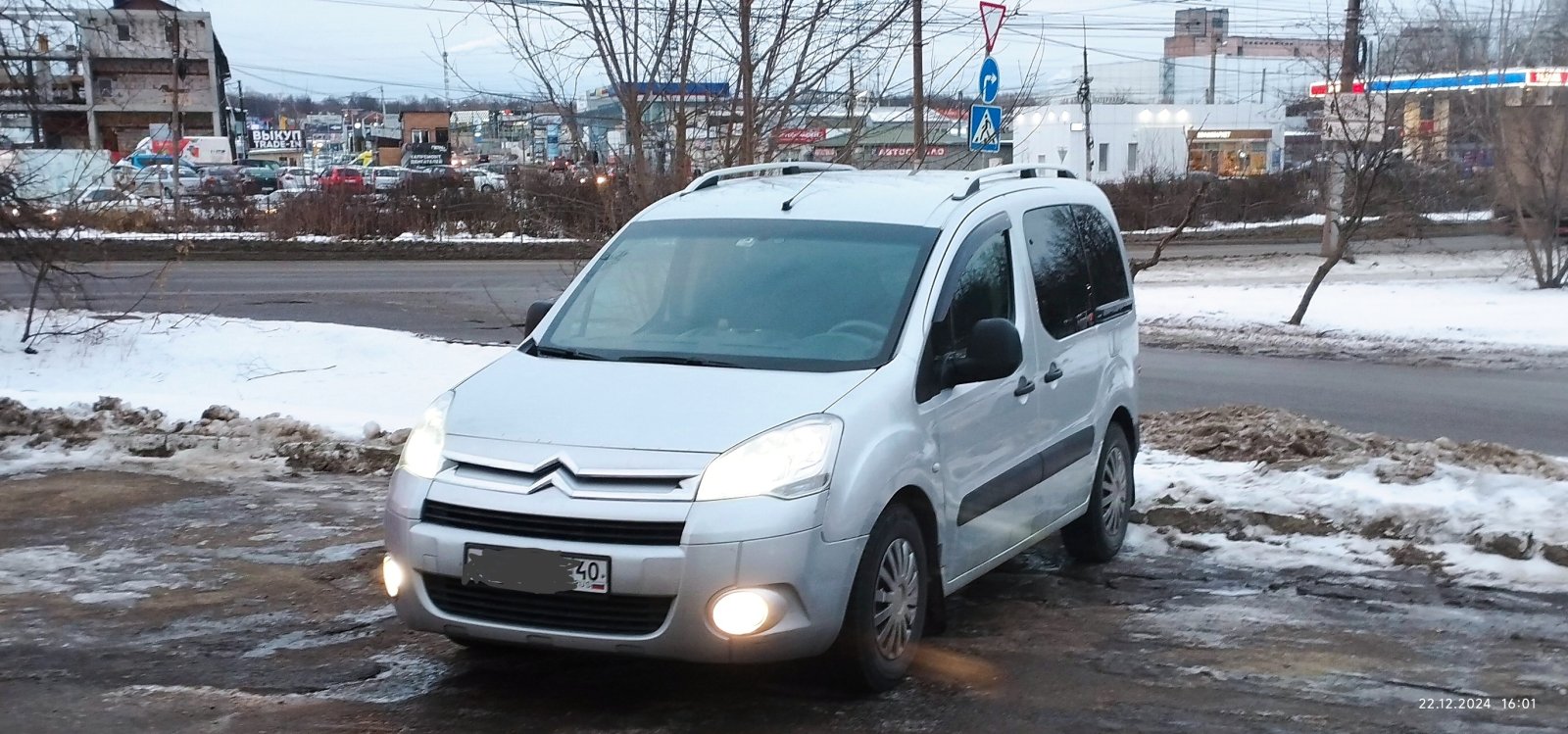 Малогабаритные перевозки а/м Citroen. Пассажирские места