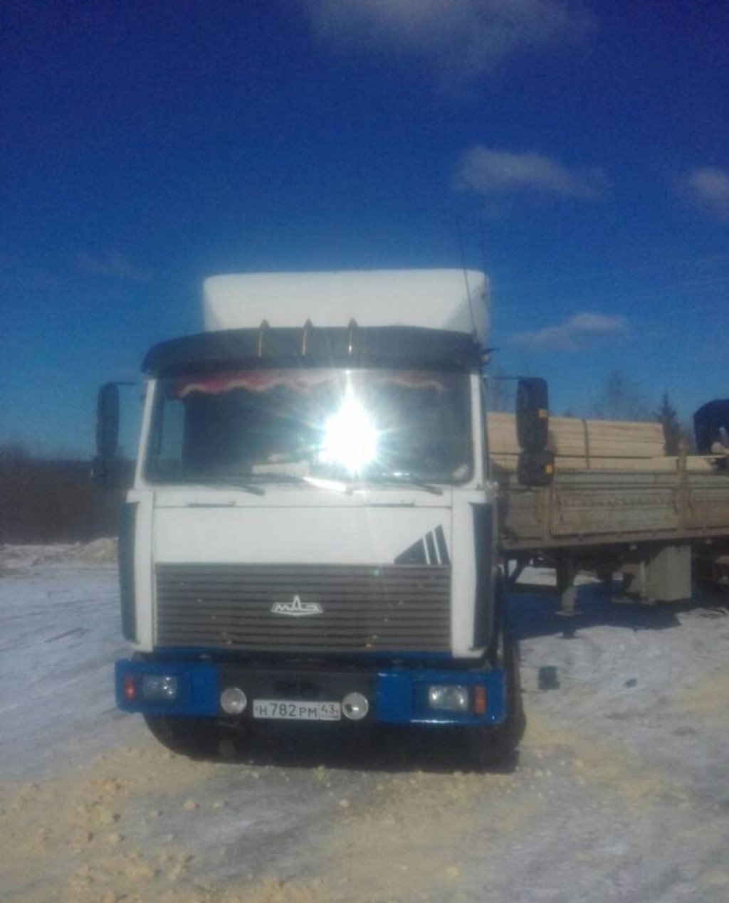 Грузоперевозки на бортовой шаланде