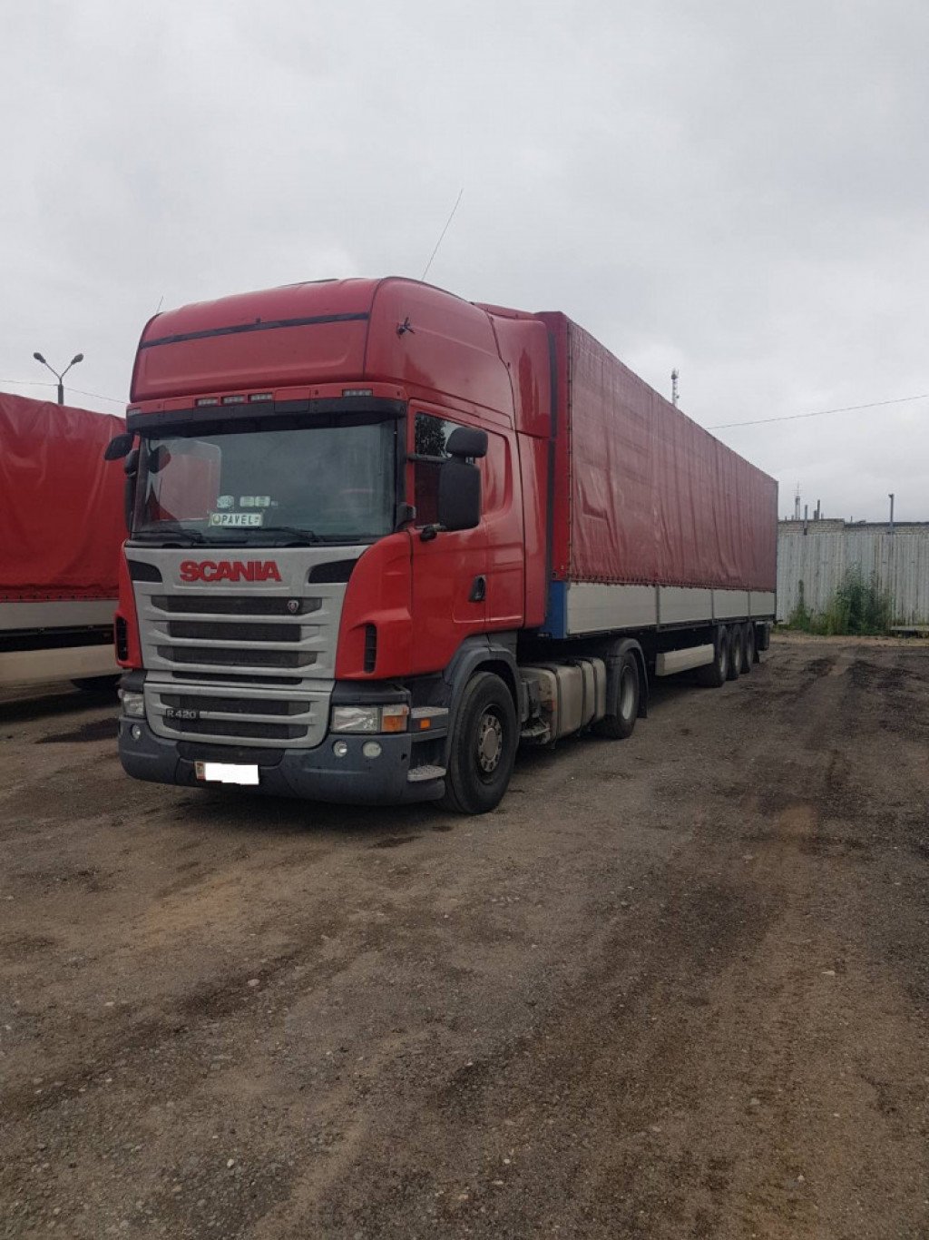 Аренда тягача с полуприцепом