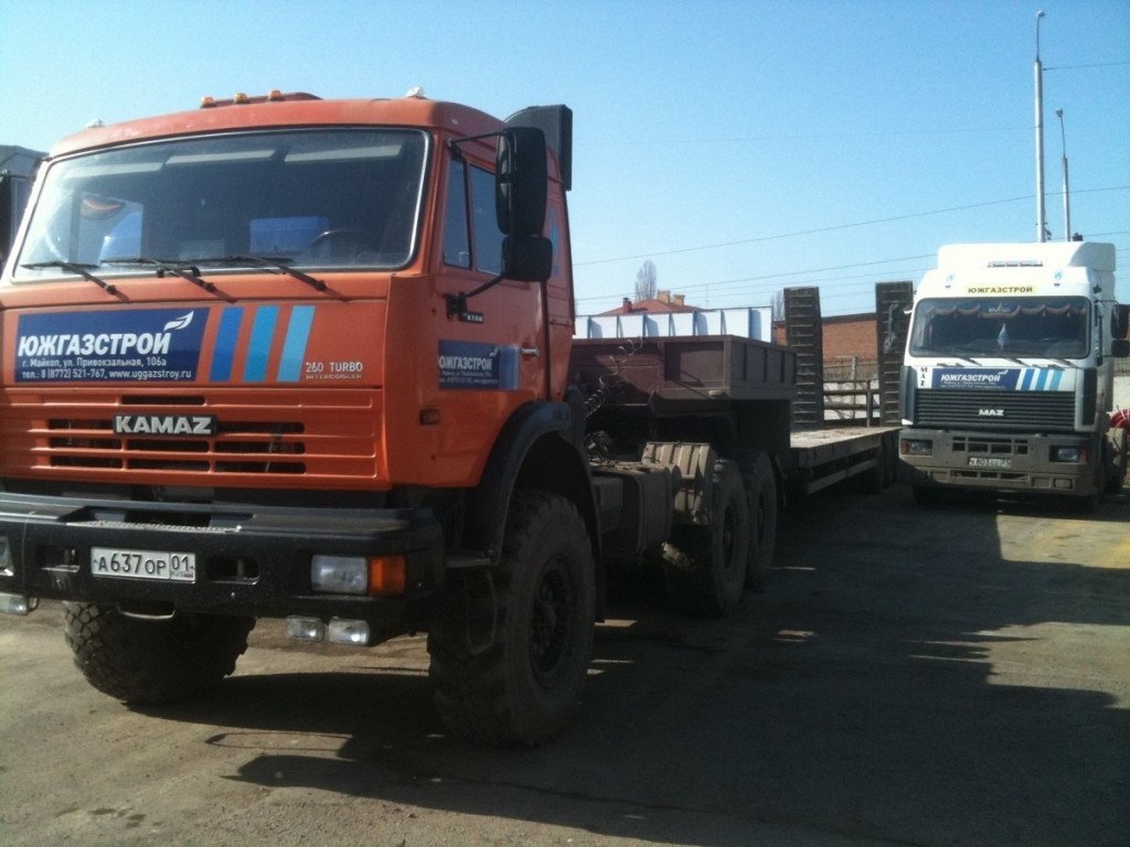 Аренда трала от собственника ООО "ЮЖГАЗСТРОЙ&quot