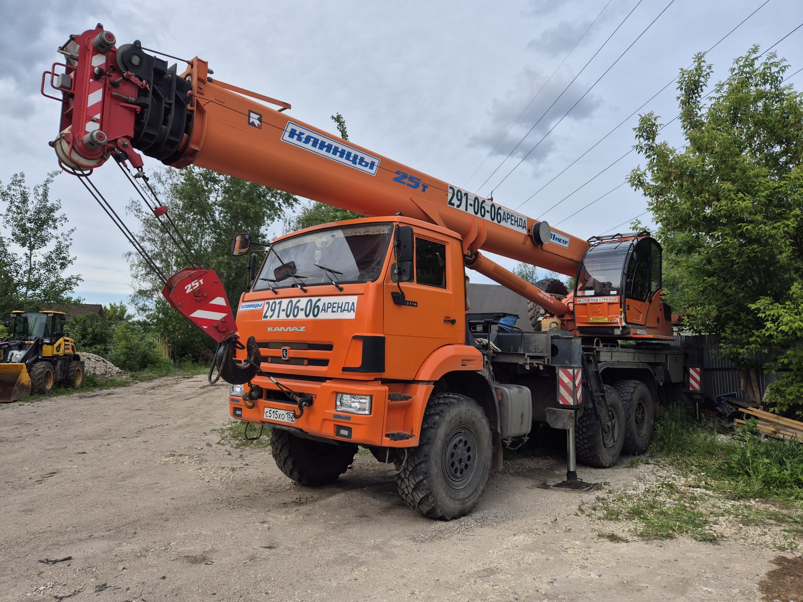 Аренда автокрана г / п от 14 до 50 тн