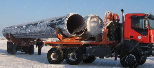 Аренда трубовоза от собственника