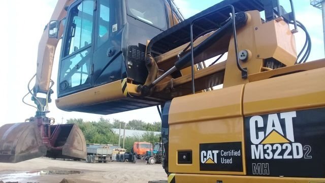 Аренда экскаватора с грейфером, вывоз грунта, угля, песка