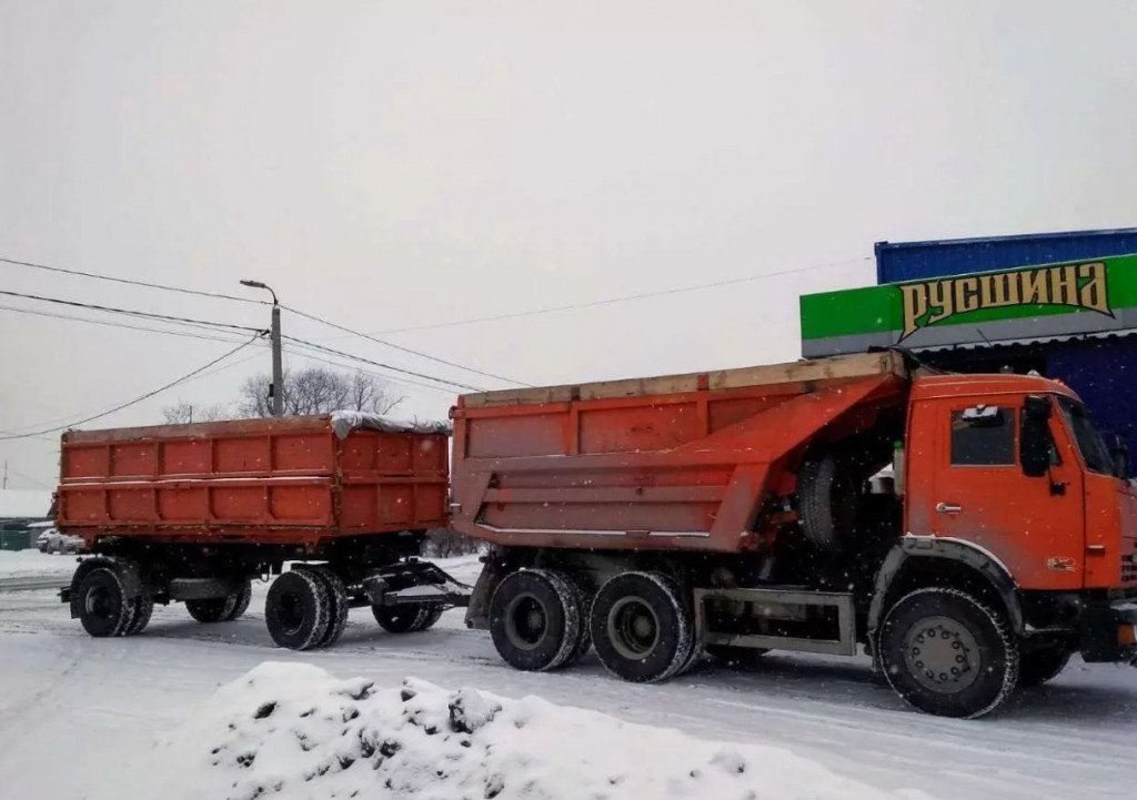 Грузоперевозки камаз- сцепка, автопоезд
