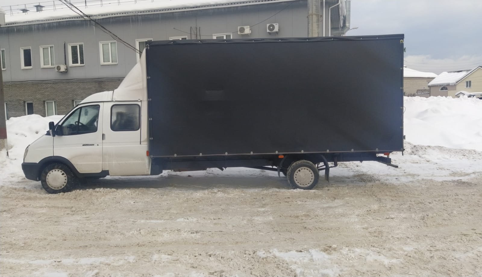 Грузоперевозки Газель РФ. Боковая загрузка