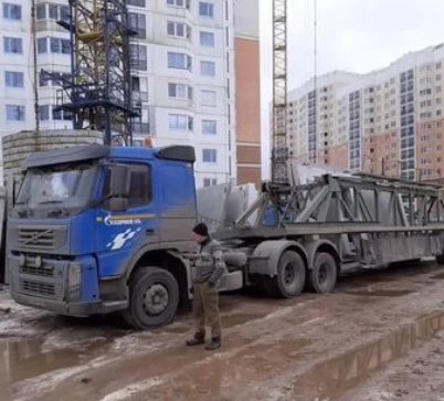 Аренда техники для перевозки ЖБИ изделий