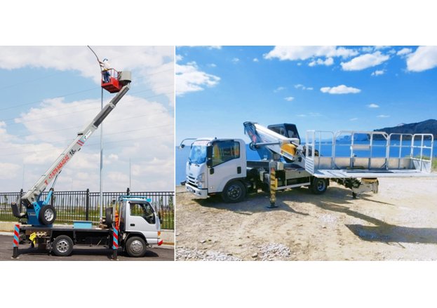 Аренда автовышки isuzu 18-32 метра