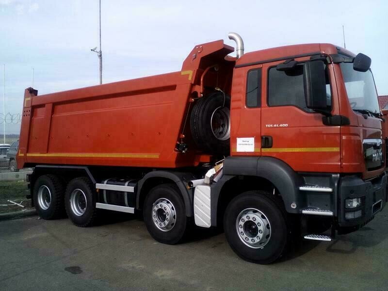Аренда самосвала Man. Щебень, отсев, бутовый камень, песок