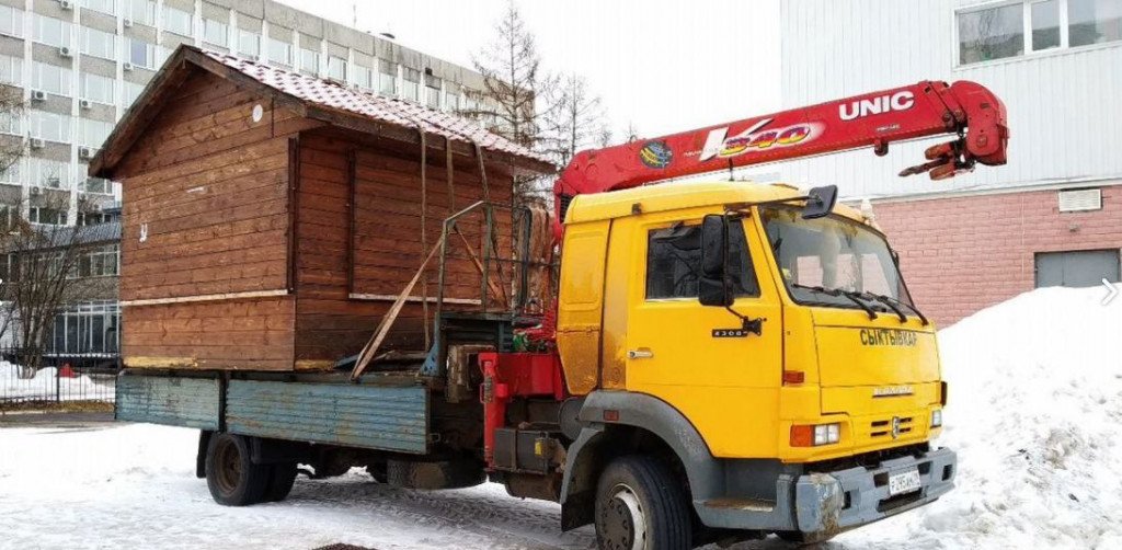 Грузоперевозки рулонами на автомобиле КАМАЗ