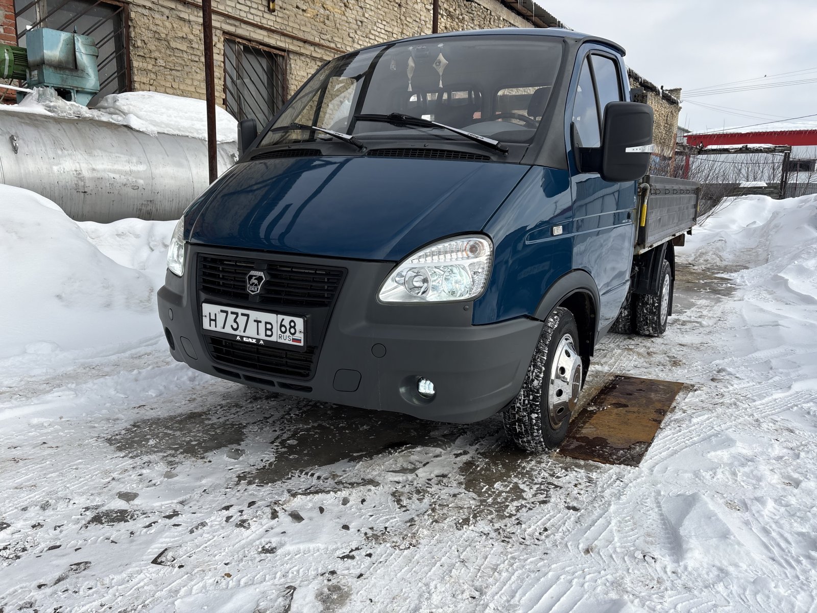 Перевозка технических газов на открытой Газели