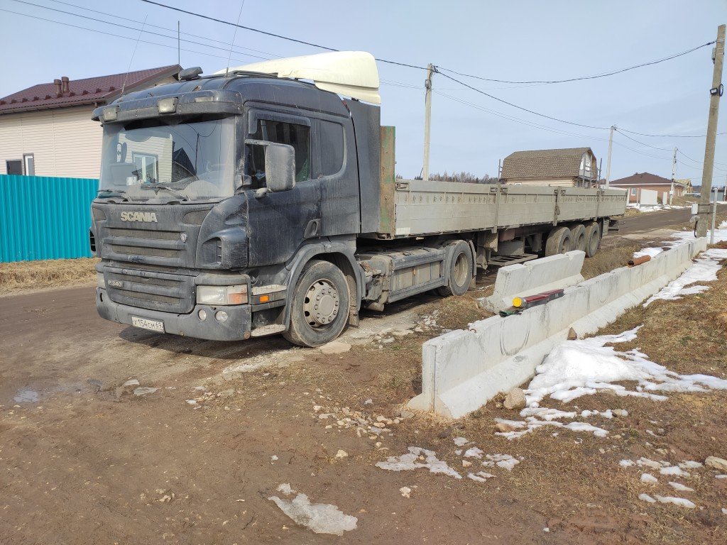 Скания шаланда, открытый борт, грузоперевозки 20 т