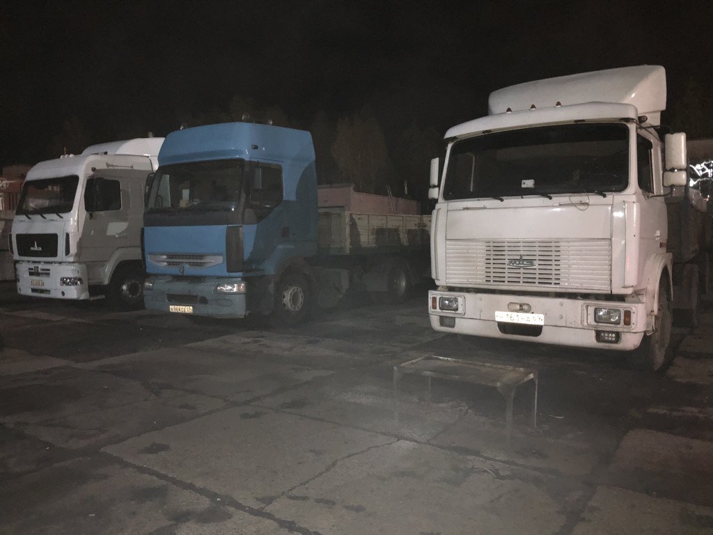 Тягачи с полуприцепами. Открытый, бортовой