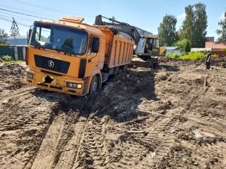 Перевозка сыпучих грузов. Самосвал