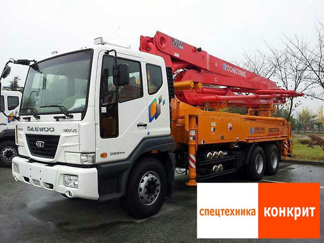 Бетононасос hino и deawoo от 20 до 37 метров