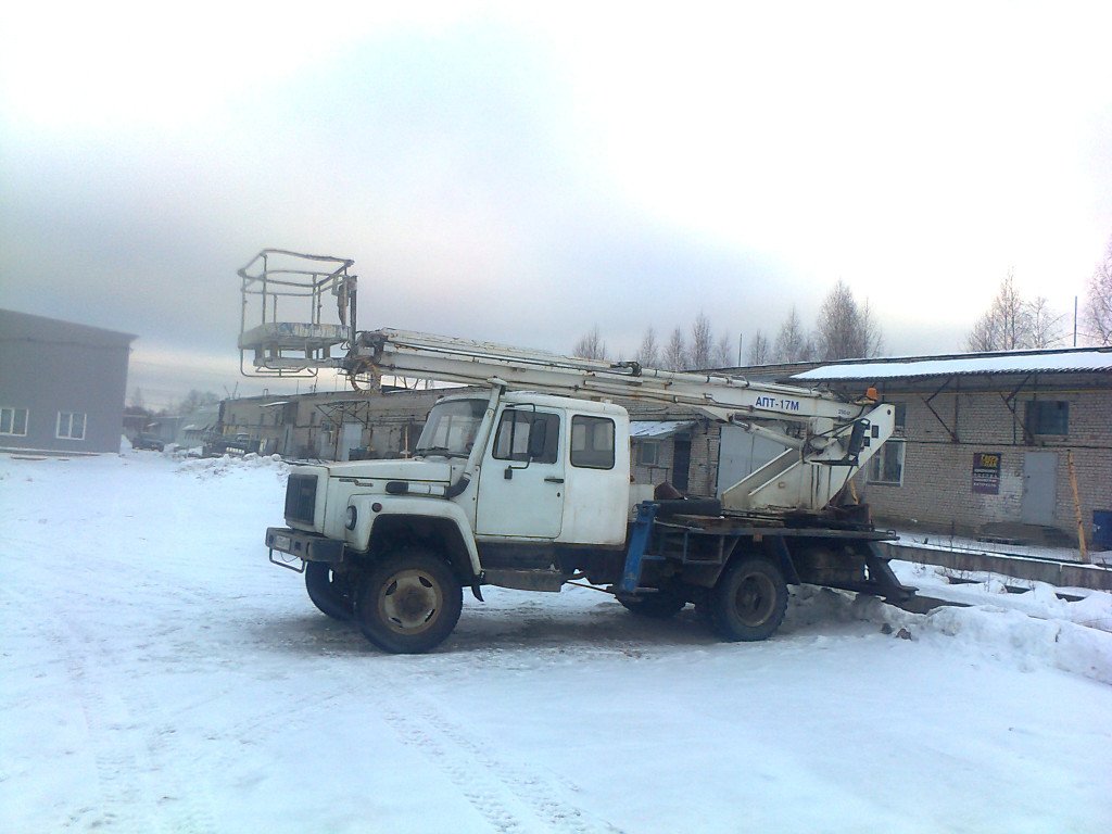 Услуги автовышки телескоп АПТ 17 М