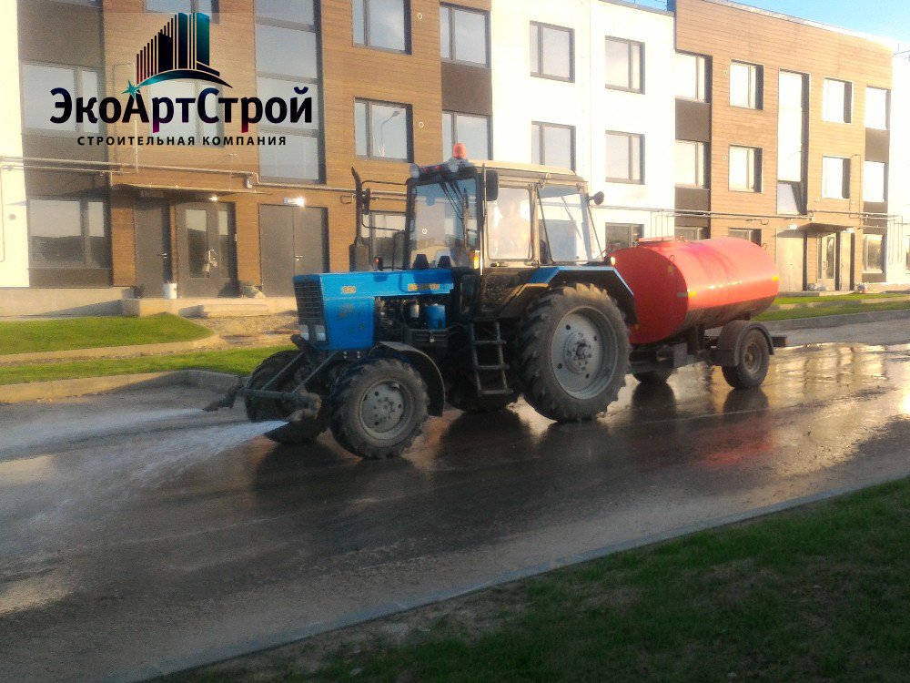 Аренда поливомоечной машины МТЗ 82. 1