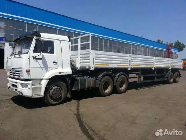Грузоперевозки 20 тонн, полуприцеп шаланда длиномер